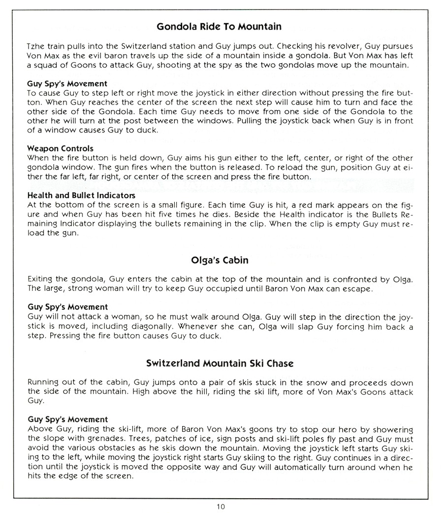 Instructions page 12