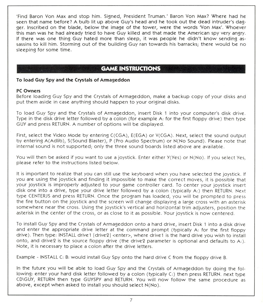 Instructions page 9
