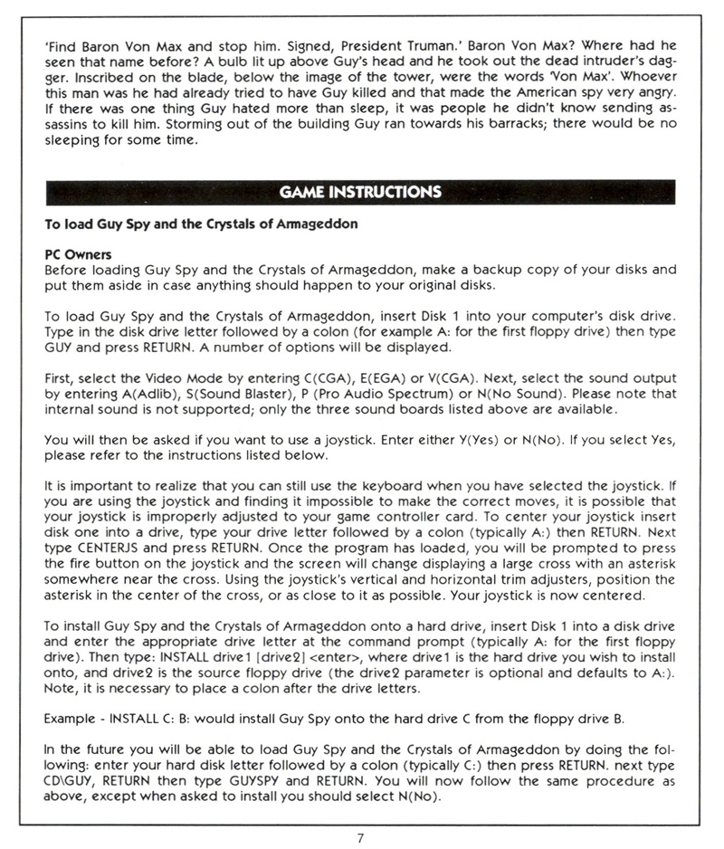 Instructions page 11