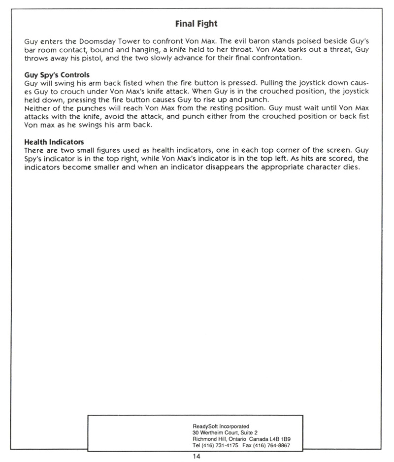 Instructions page 18
