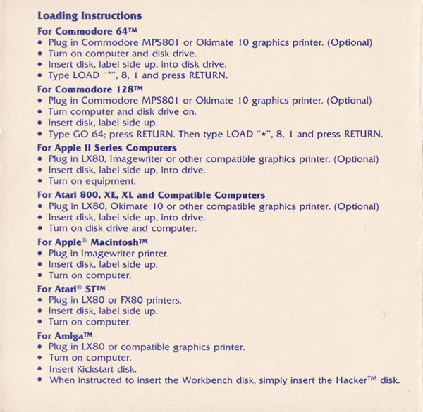 Instructions page 2