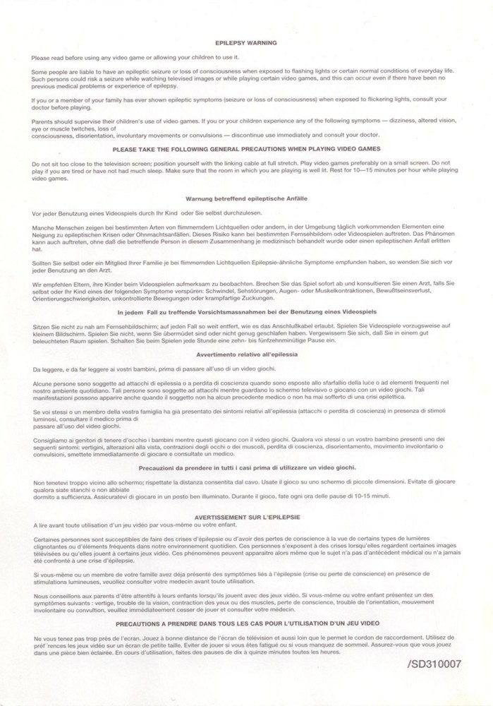 Instructions page 29