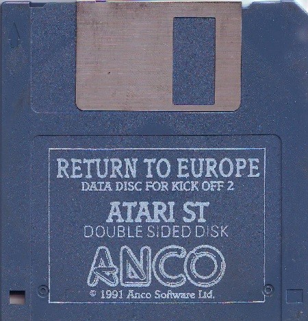 Kick Off II - Return to Europe [datadisk] — Disk