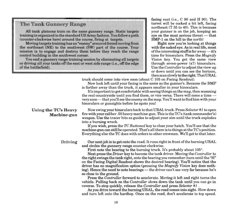 Instructions page 16