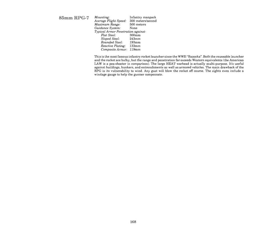 Instructions page 167