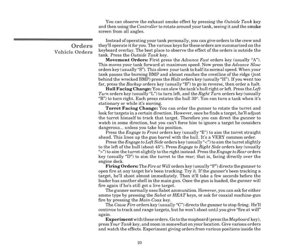 Instructions page 20