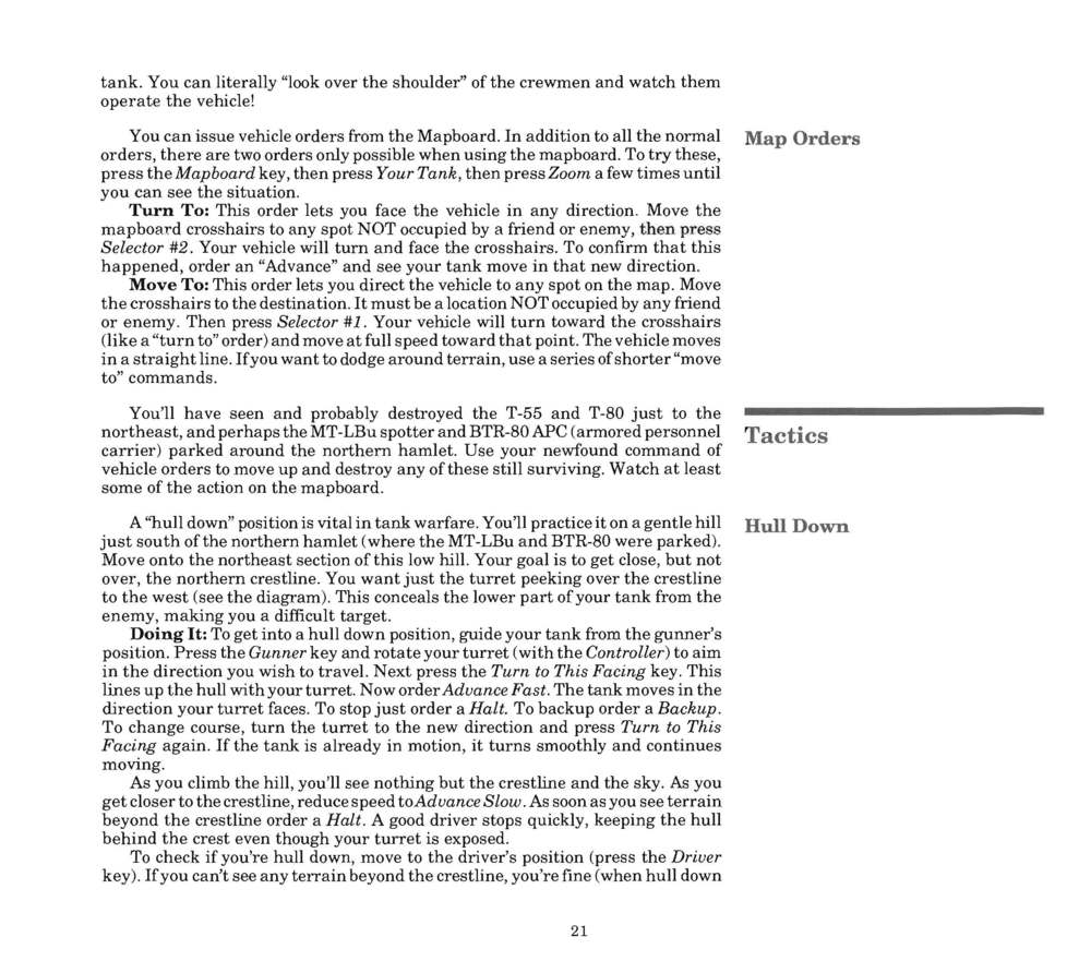 Instructions page 21