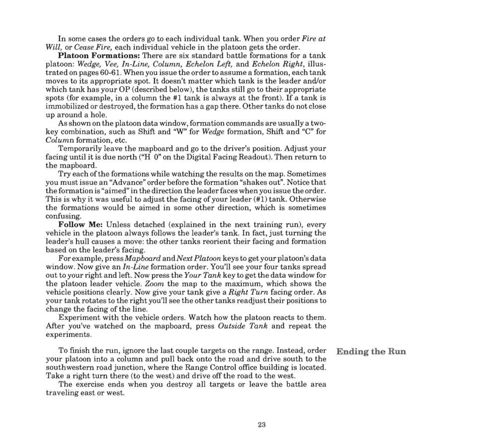 Instructions page 23