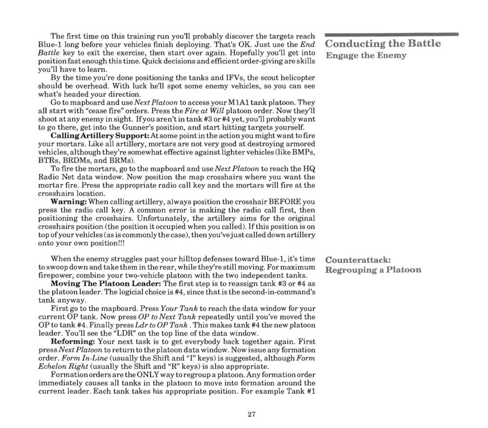 Instructions page 26
