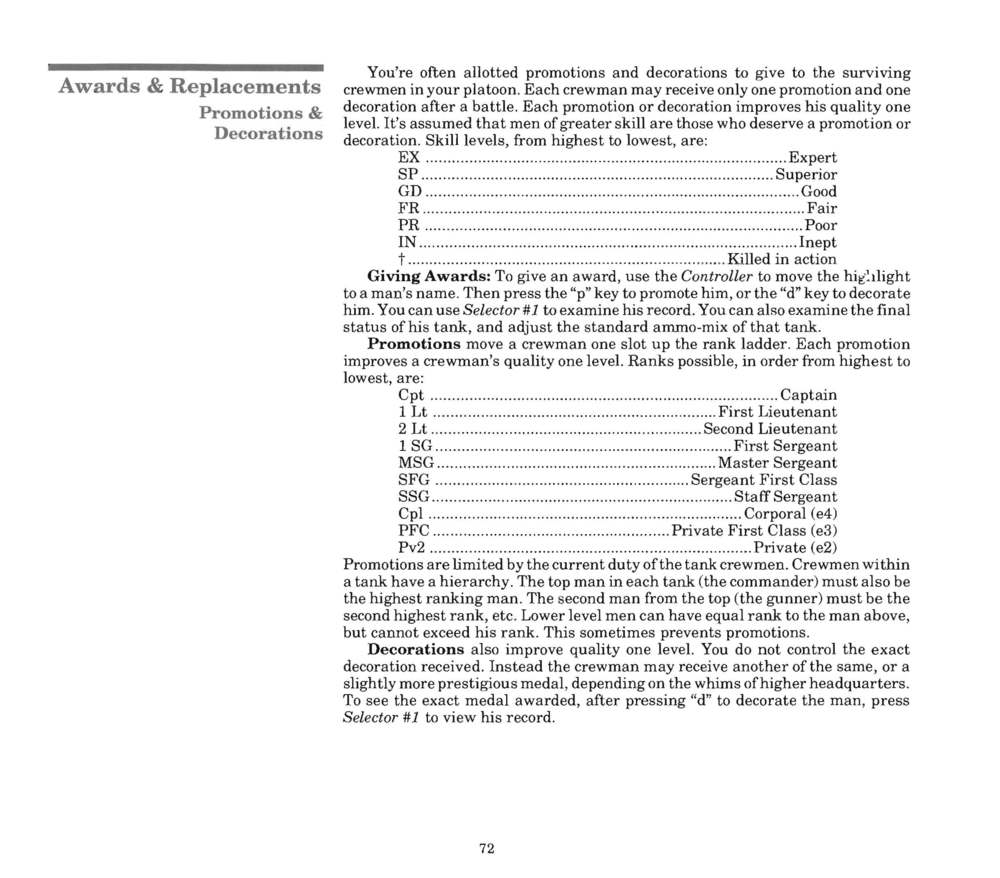 Instructions page 70