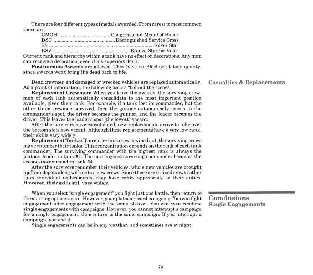 Instructions page 71