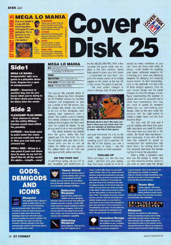 Instructions page 1