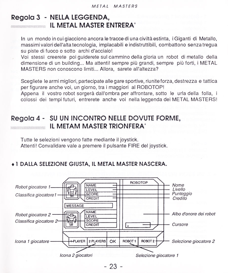 Instructions page 25