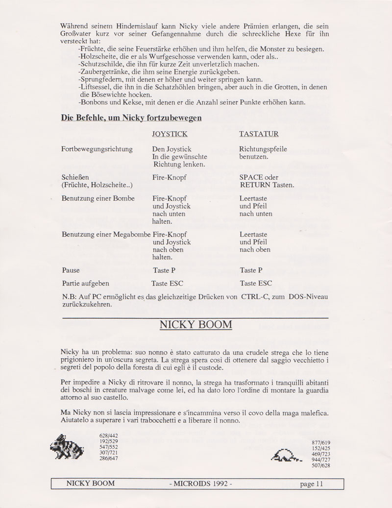Instructions page 11