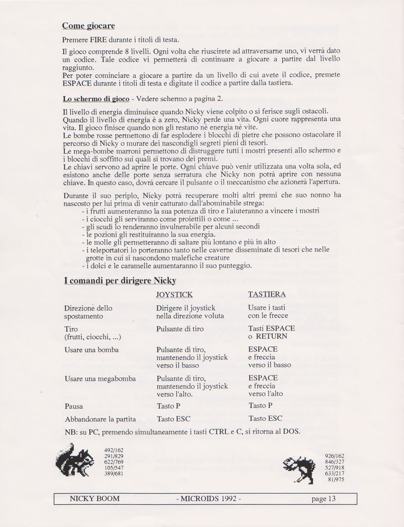 Instructions page 13