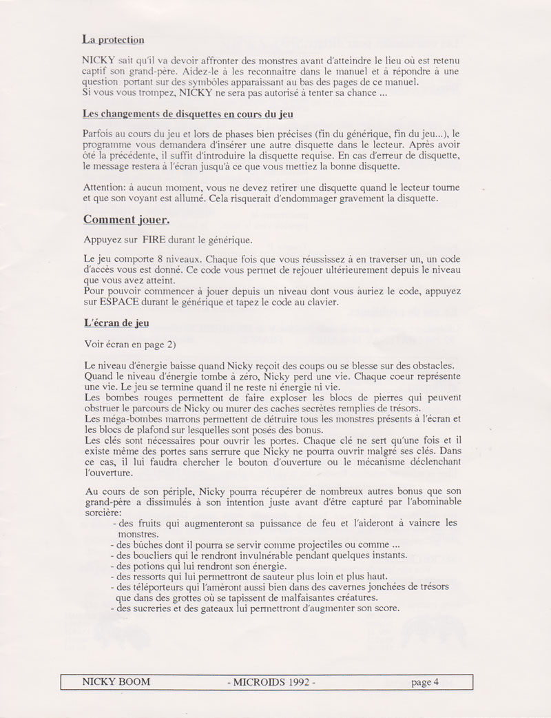 Instructions page 4