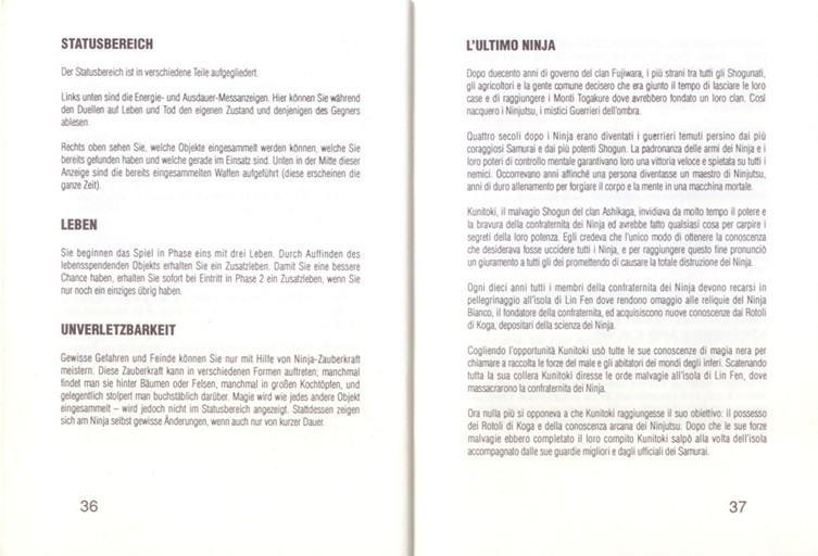 Instructions page 20