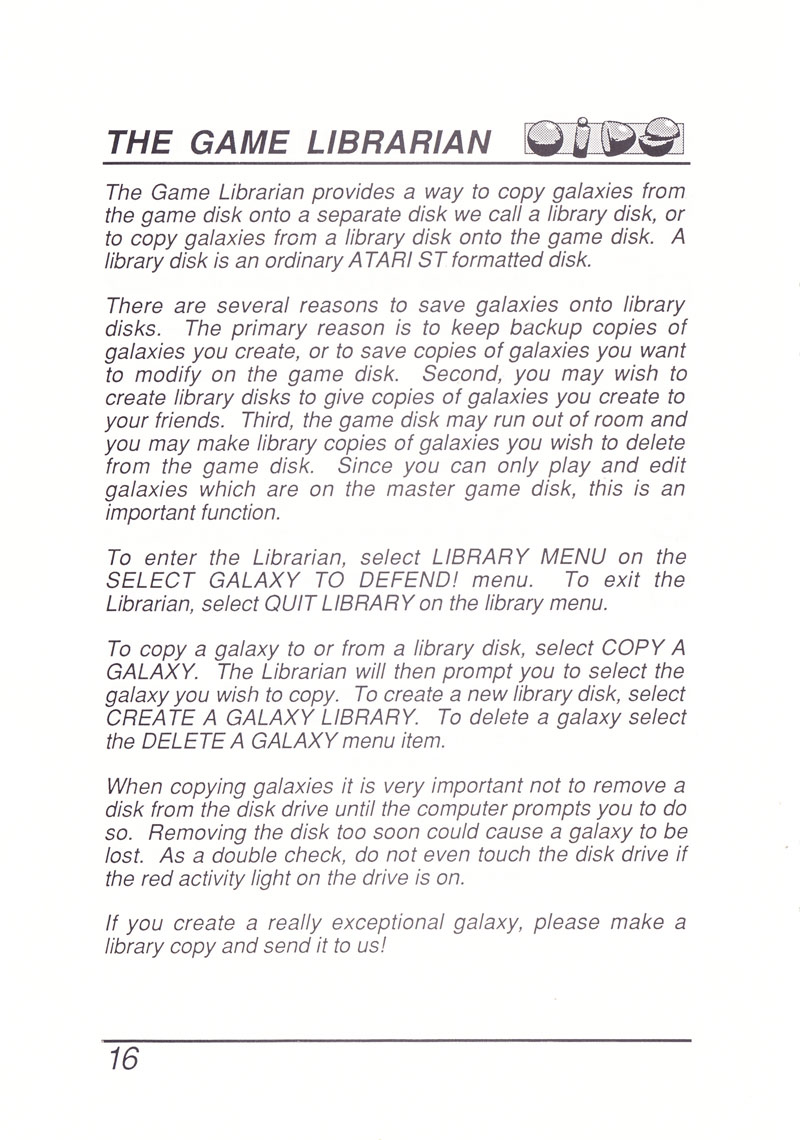 Instructions page 18