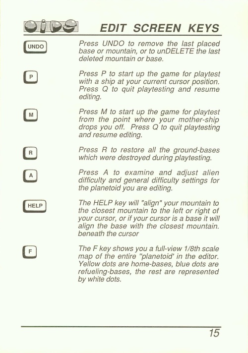 Instructions page 18