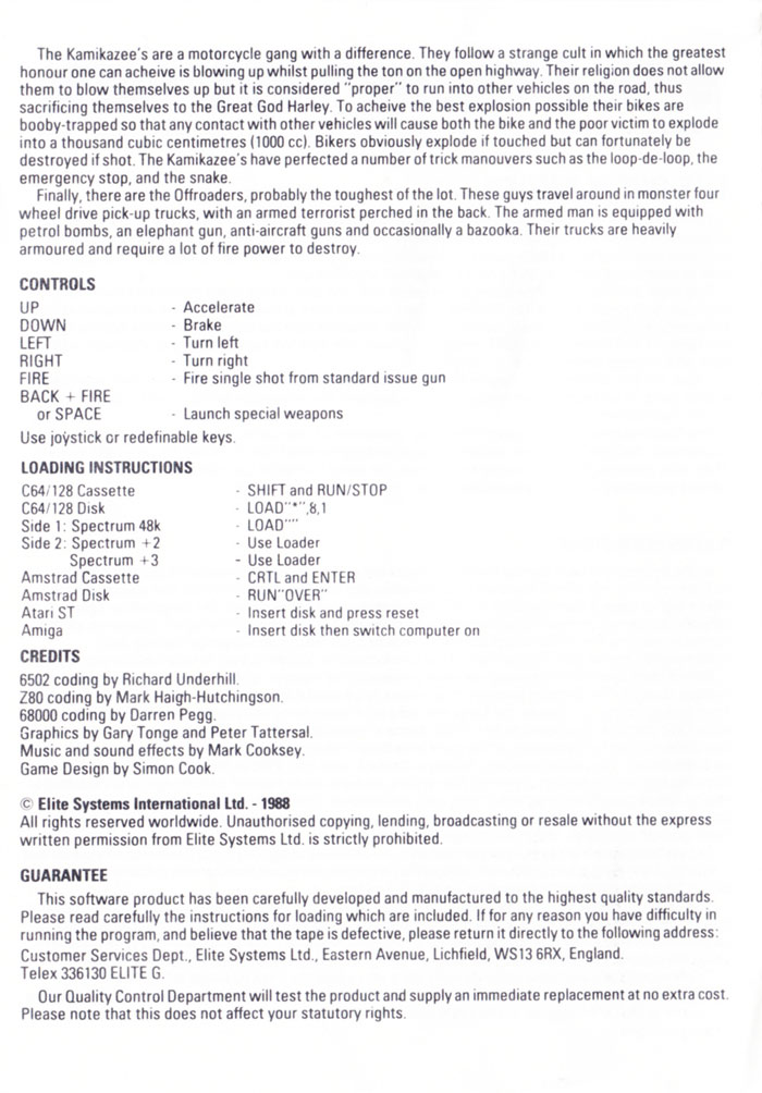 Instructions page 2