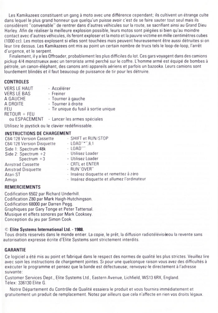 Instructions page 4