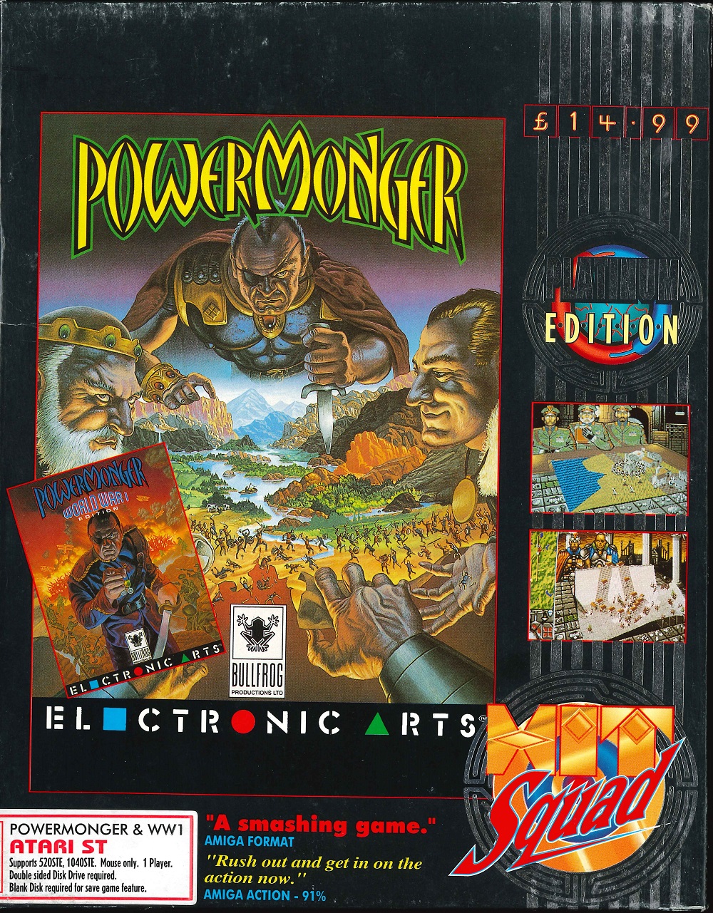Powermonger / World War I Edition — Disk 1