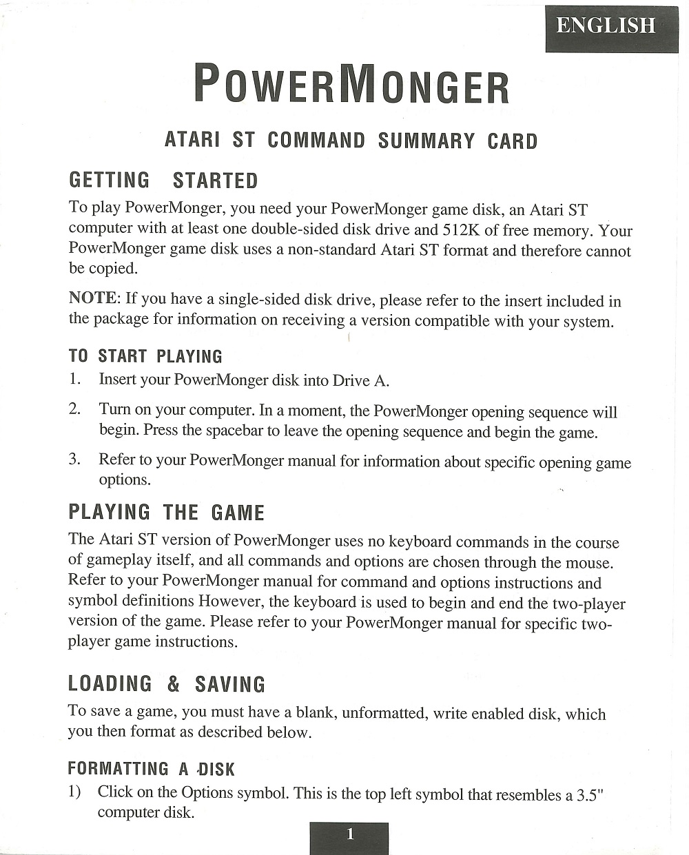 Instructions page 45