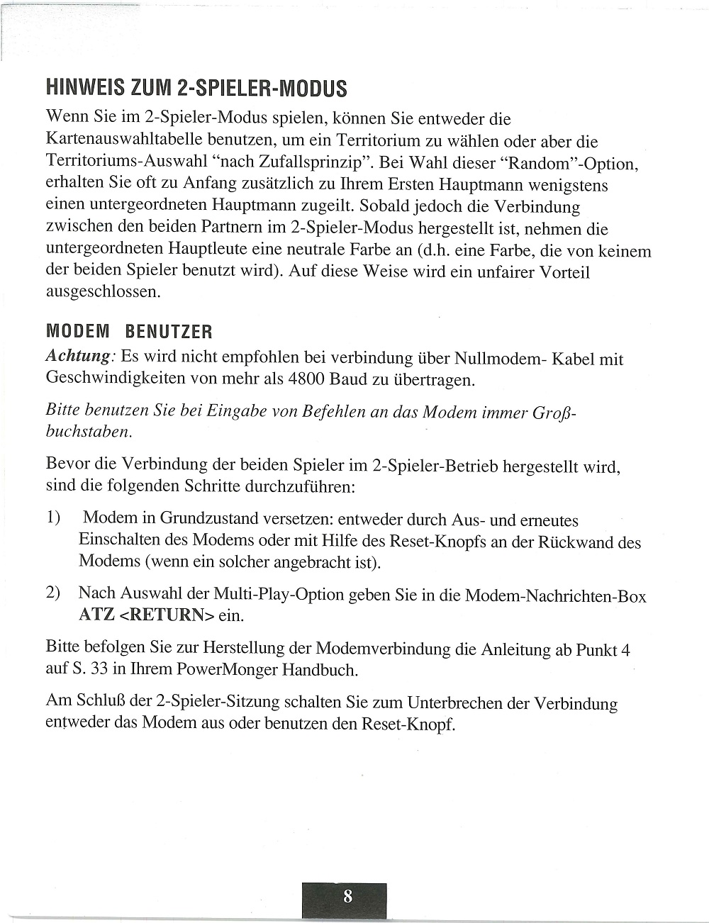 Instructions page 52