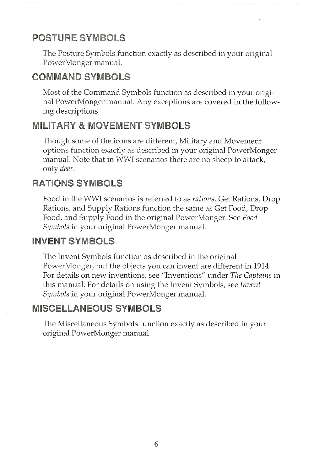 Instructions page 62