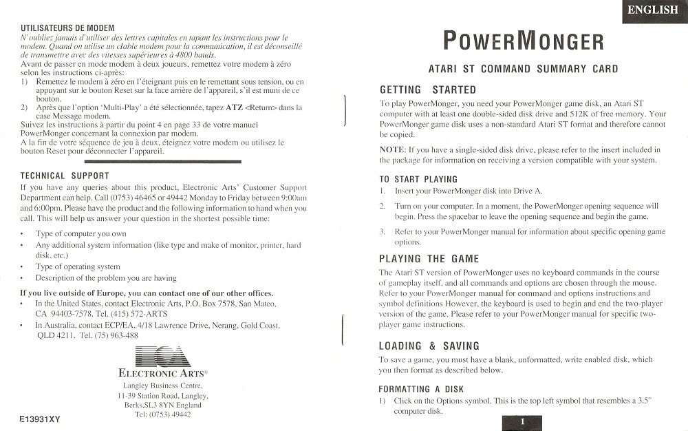 Instructions page 23