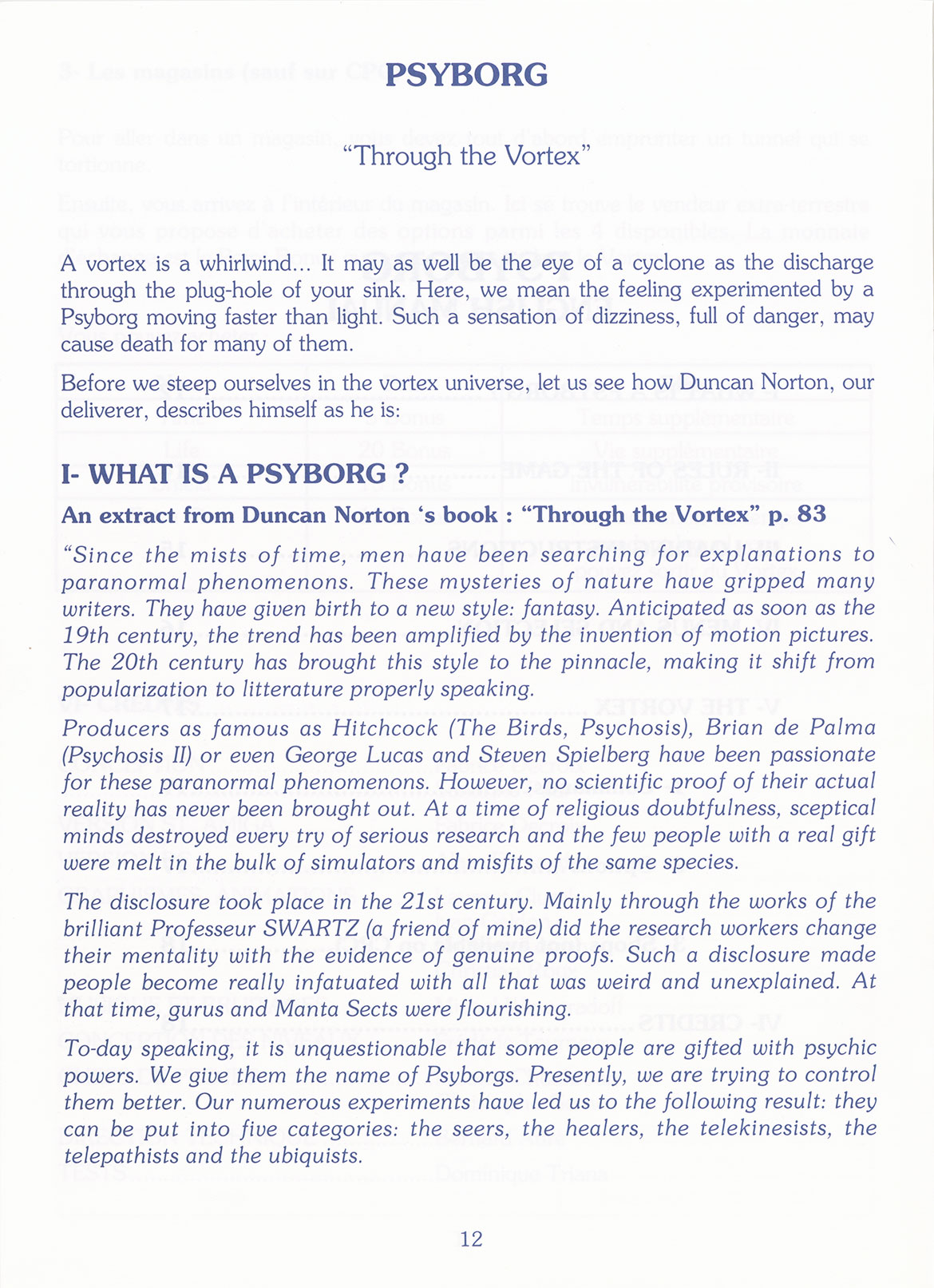 Instructions page 12