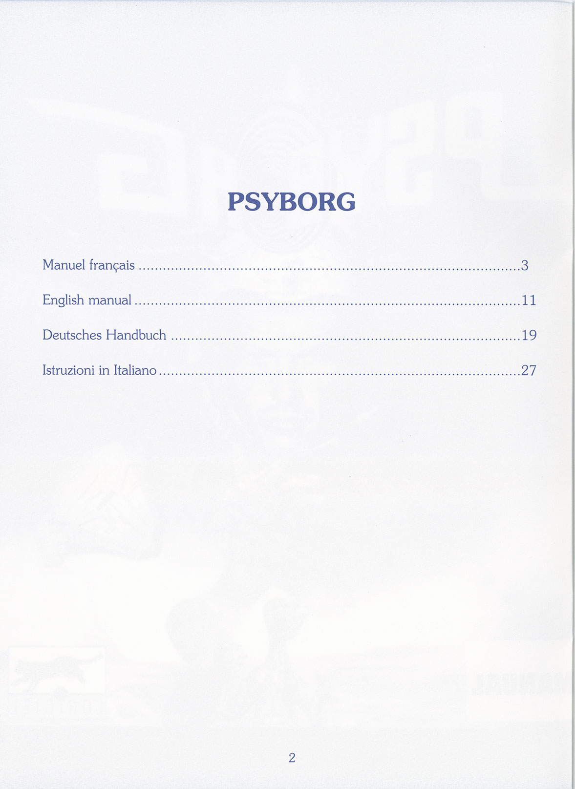 Instructions page 2