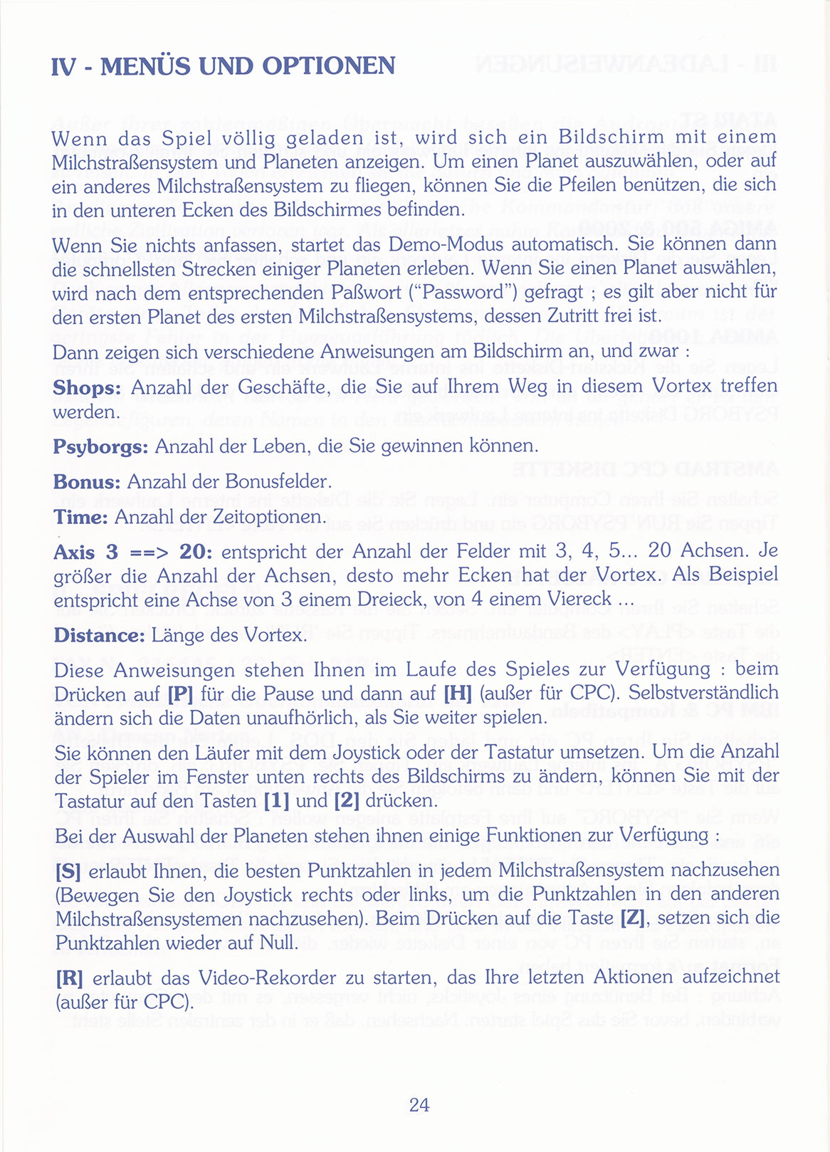 Instructions page 24