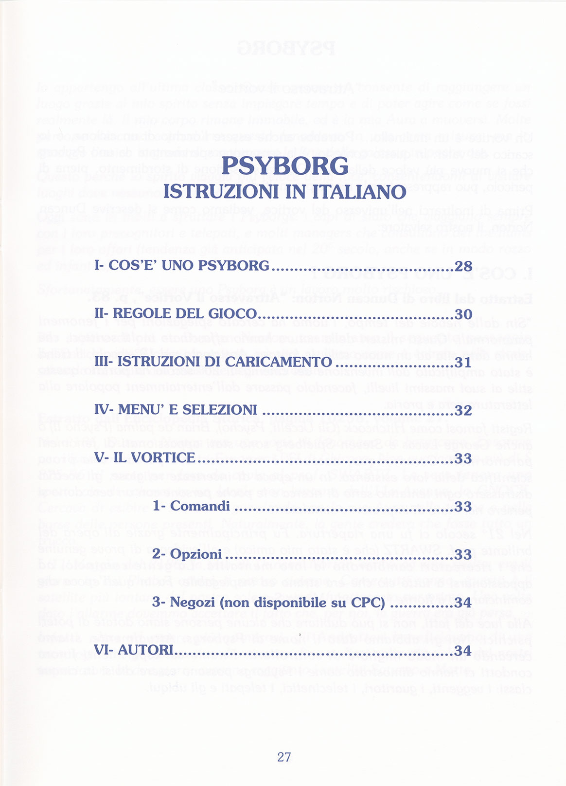 Instructions page 27