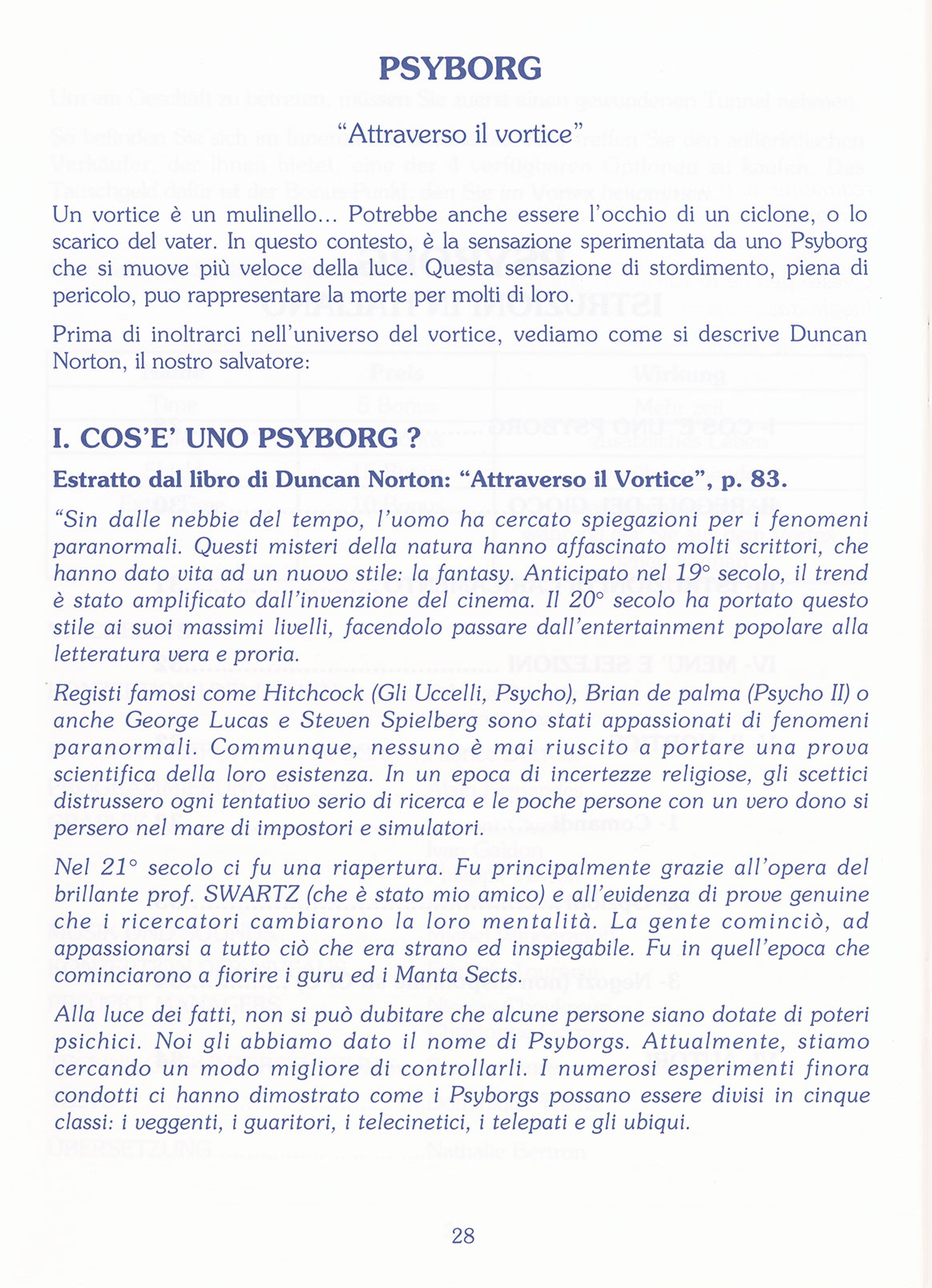 Instructions page 28