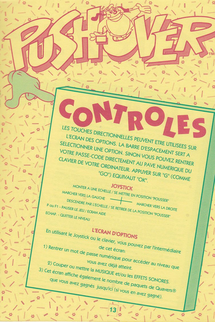 Instructions page 14