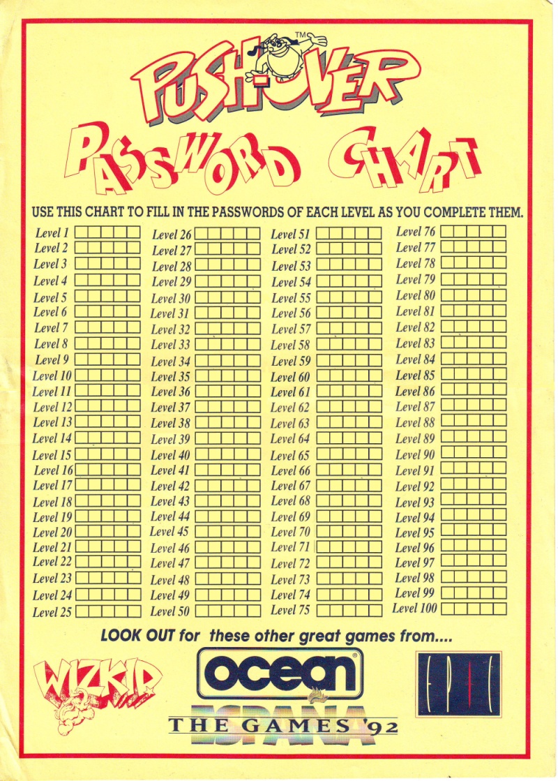 Instructions page 28