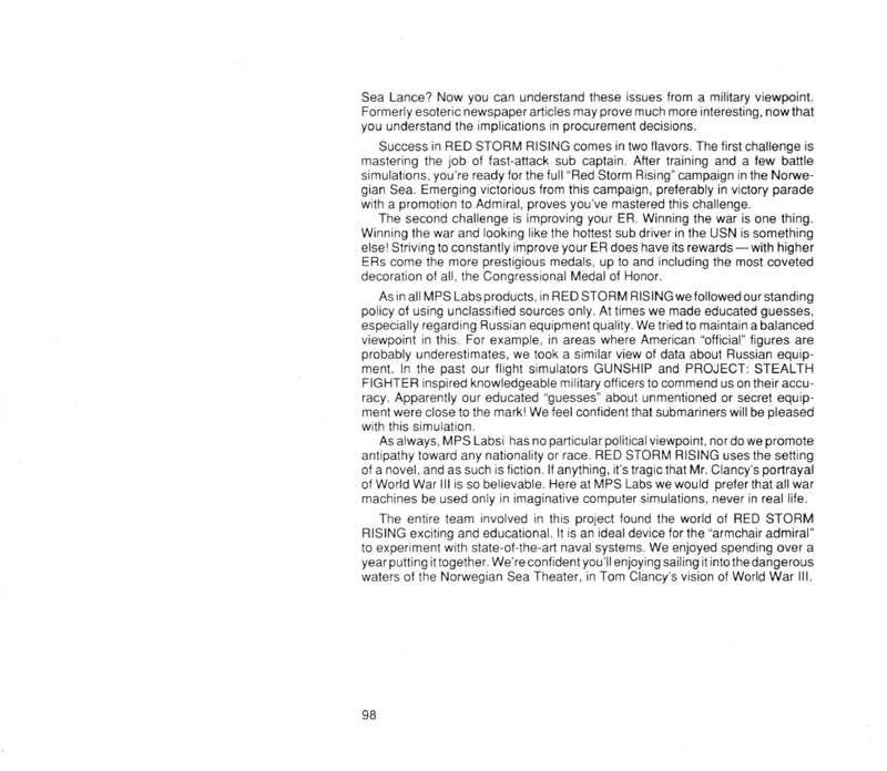 Instructions page 100