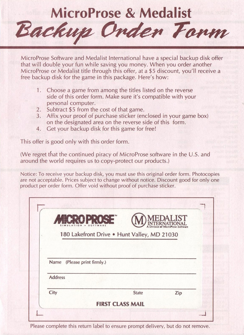 Instructions page 116