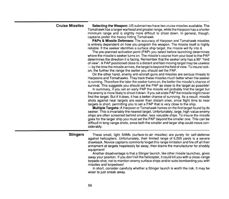 Instructions page 58