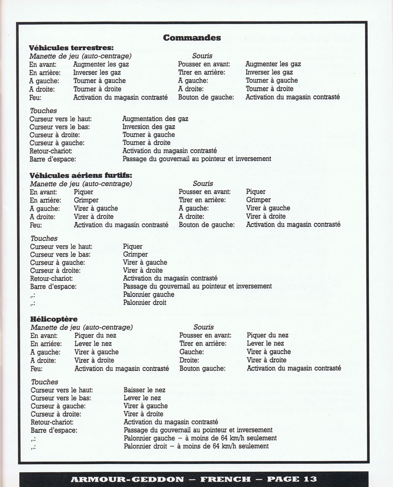 Instructions page 13