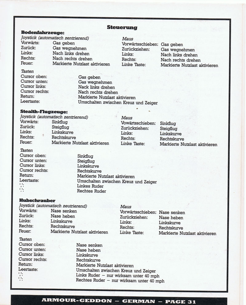 Instructions page 31