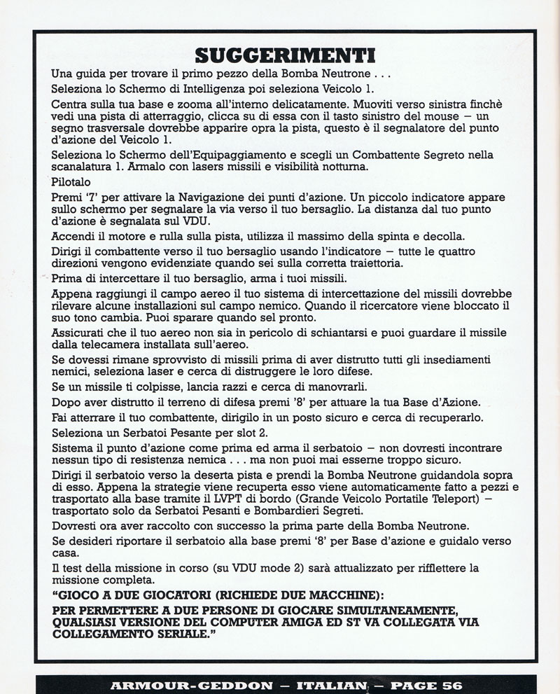 Instructions page 56