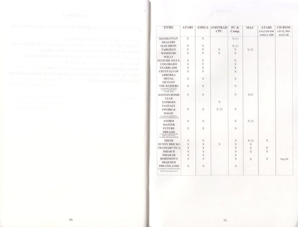 Instructions page 31