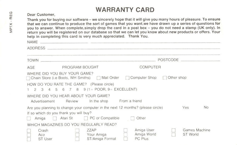 Instructions page 16