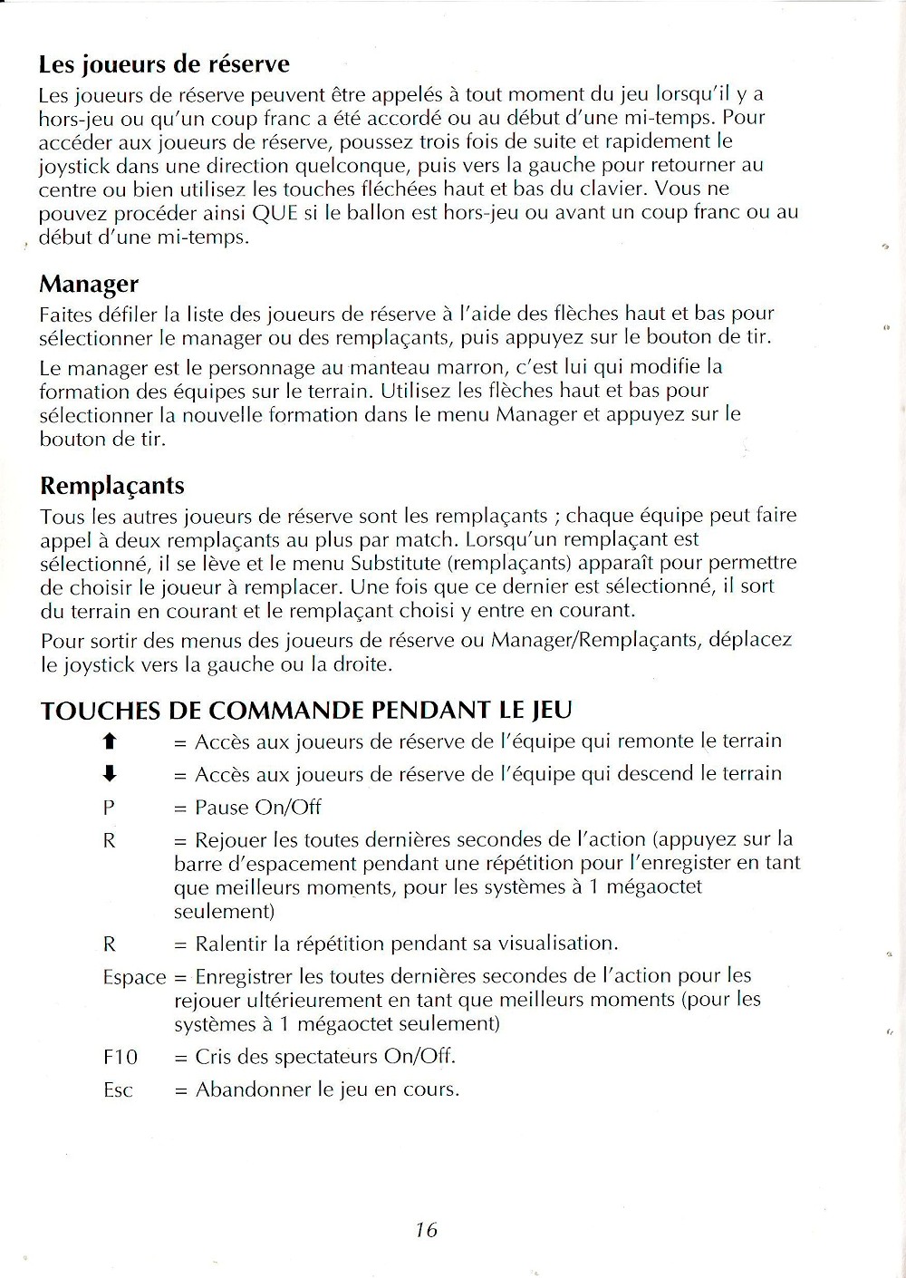 Instructions page 18