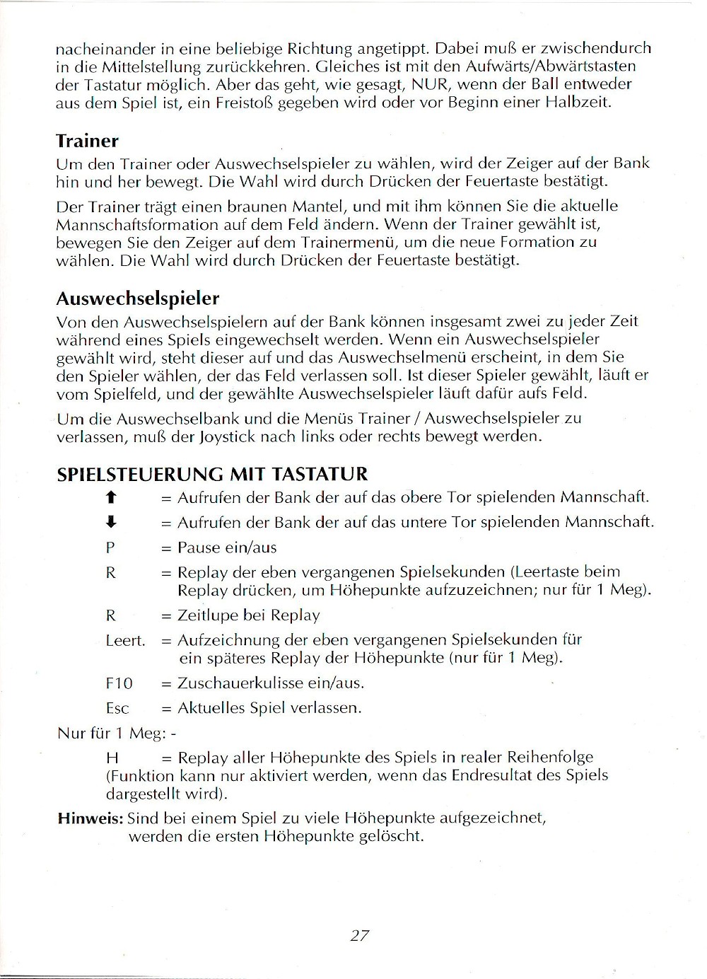Instructions page 29