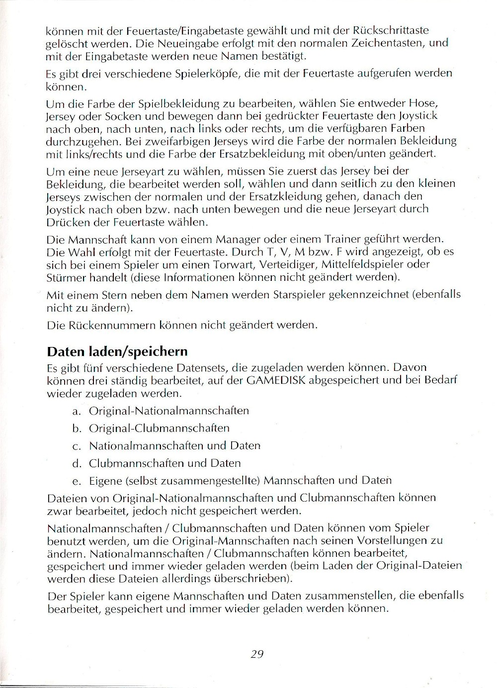 Instructions page 31