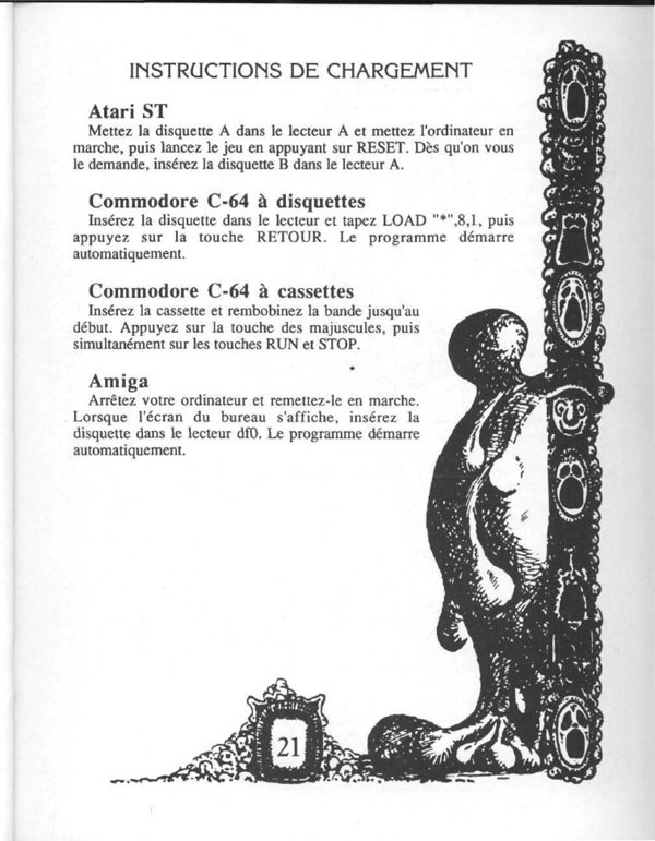 Instructions page 21