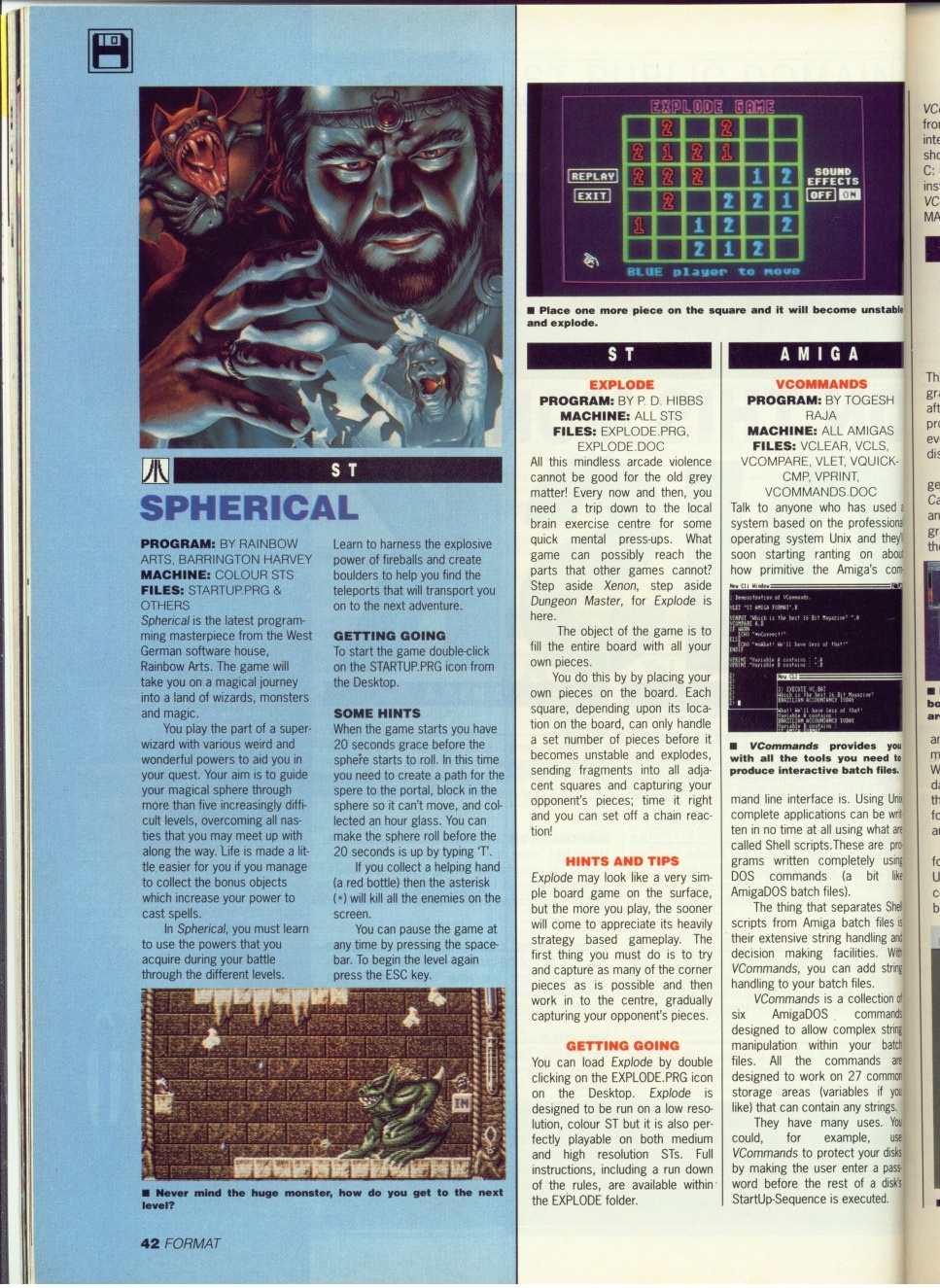 Instructions page 1